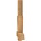 Ekena Millwork Kennewick Rough Sawn Timber Gable Bracket, Western Red Cedar, 96"W x 32"H x 4"D x 4"F, 8/12 Pitch GBW096X32X0404KEN00RWR - alternate 2